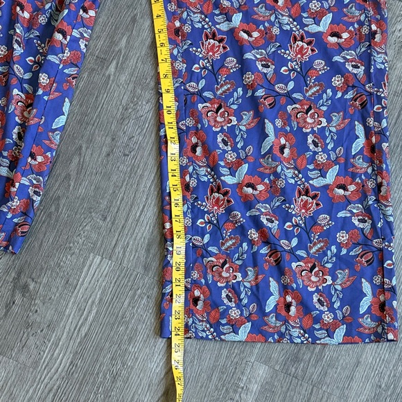 Floral Blue Jumpsuit - Picture 4 of 5